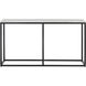 Ellery 60 X 16 inch Matte Black Console Table